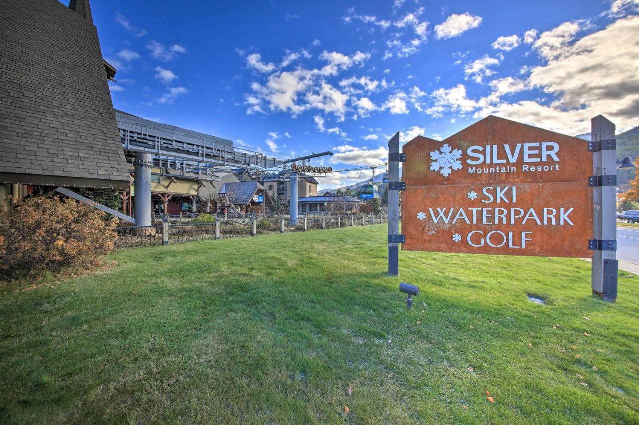 Pet-Friendly Silver Mountain Studio Mountain View Kellogg Extérieur photo